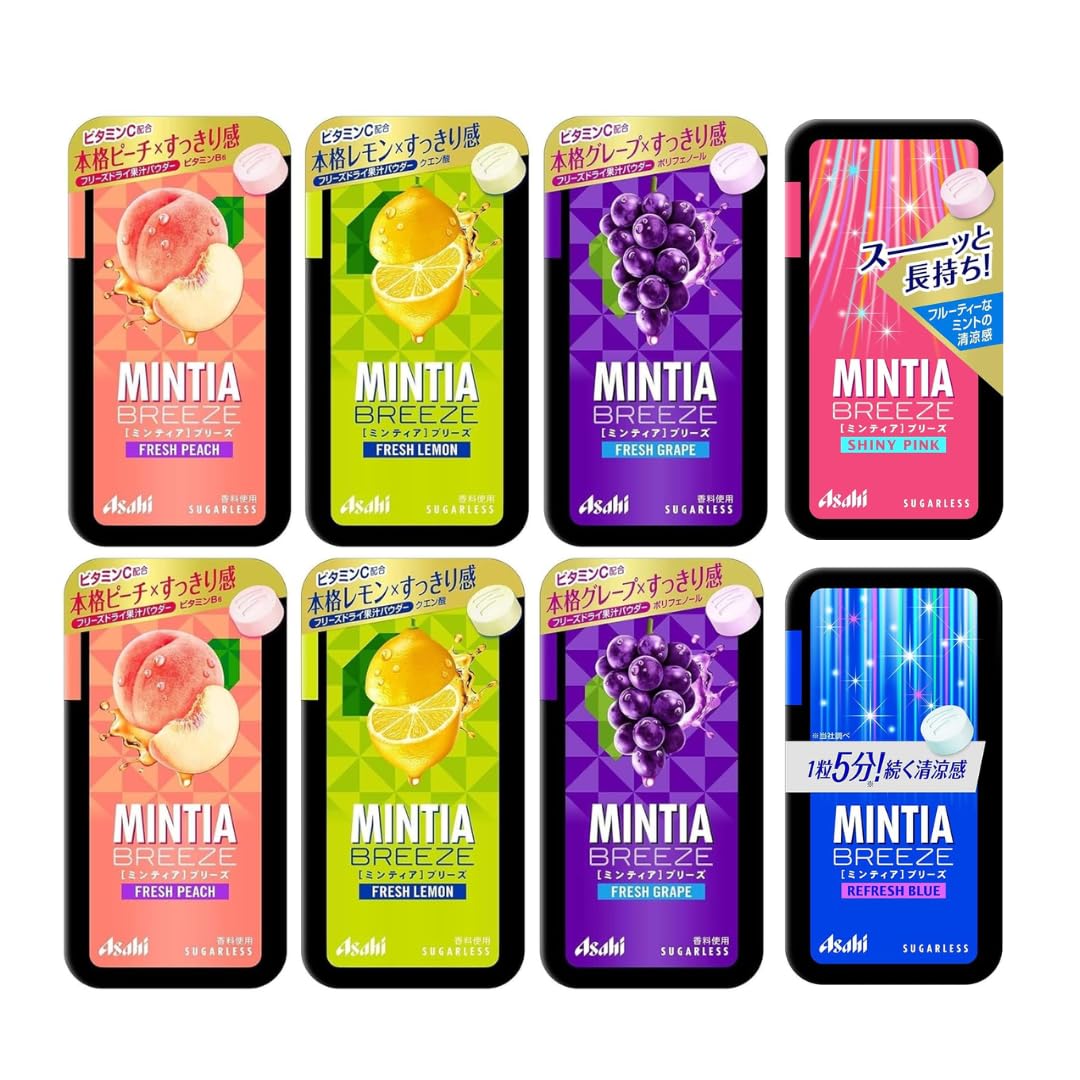 Amazon.com : MINTIA Breeze Large Size Mints Tablets – 8 Pack, 30